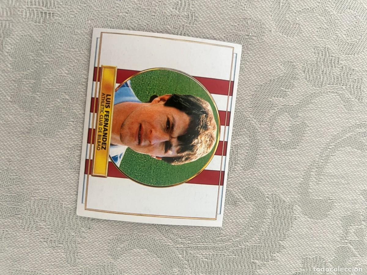 Cromos de f&uacute;tbol: LUIS FERN&Aacute;NDEZ ATHLETIC CLUB DE BILBAO SIN PEGAR LIGA ESTE 1996 1997
