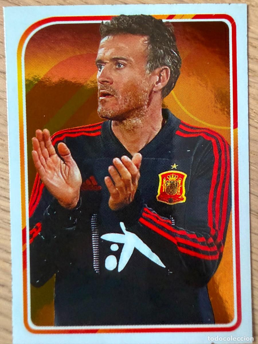Cromos de f&uacute;tbol: 13 LUIS ENRIQUE BRILLANTE ALBUM DE LA SELECCION CARREFOUR ESPA&Ntilde;A EURO 2020 20 SIN PEGAR PANINI