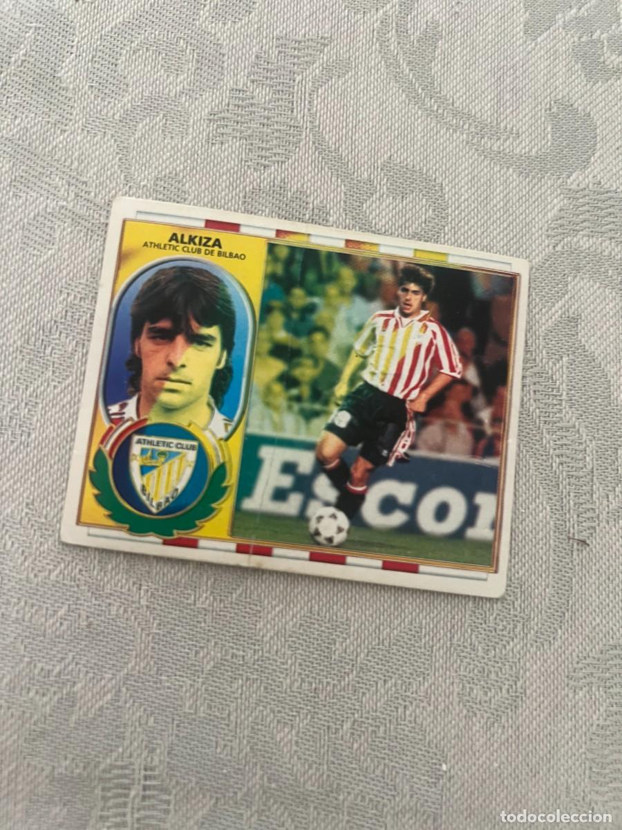 Cromos de Futebol: ALKIZA ATHLETIC CLUB DE BILBAO SIN PEGAR ERROR IMPRESI&Oacute;N LIGA ESTE 1996 1997