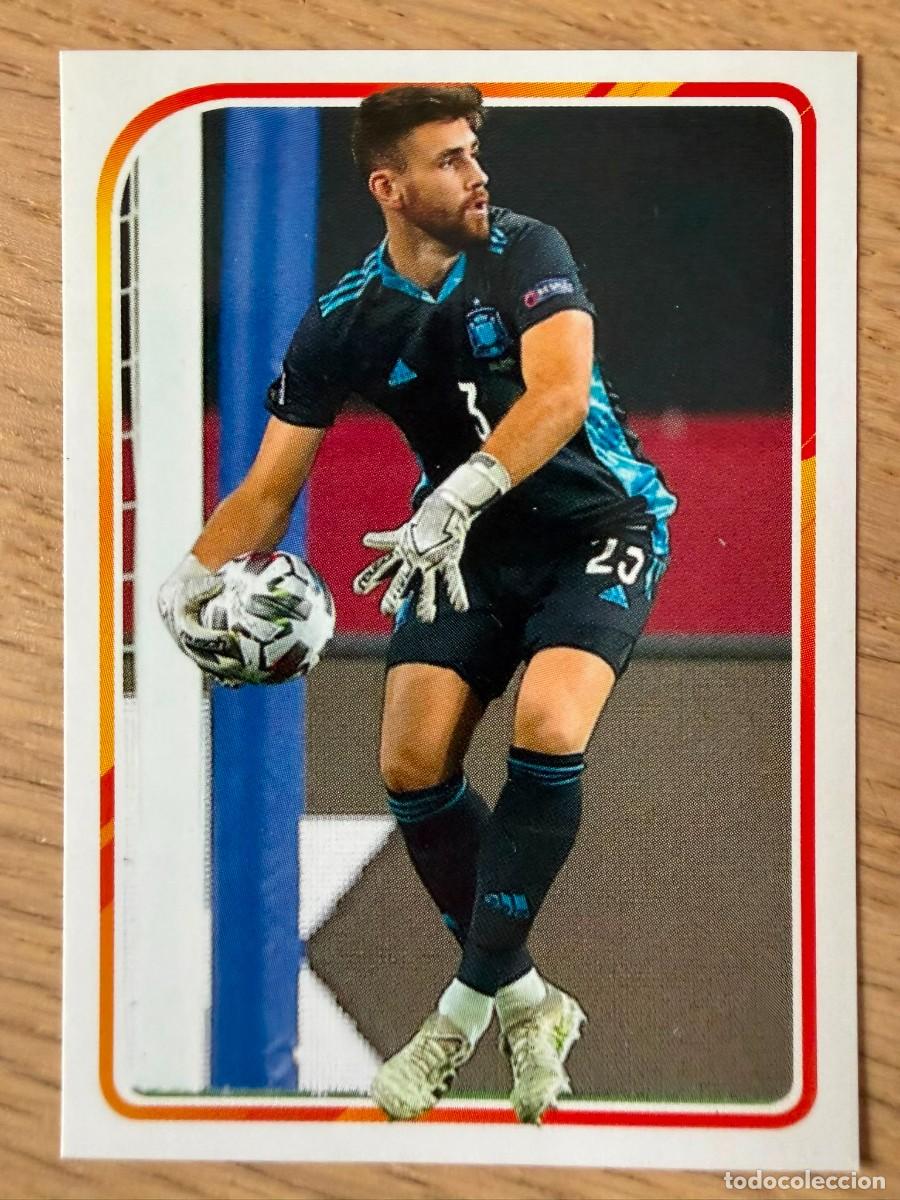 Cromos de Futebol: 17 UNAI SIMON ALBUM DE LA SELECCION CARREFOUR ESPA&Ntilde;A EURO 2020 20 SIN PEGAR PANINI STICKER EUROCOPA