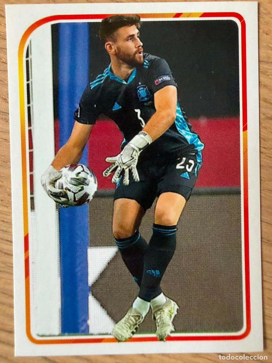 Cromos de Futebol: 17 UNAI SIMON ALBUM DE LA SELECCION CARREFOUR ESPA&Ntilde;A EURO 2020 20 SIN PEGAR PANINI STICKER EUROCOPA