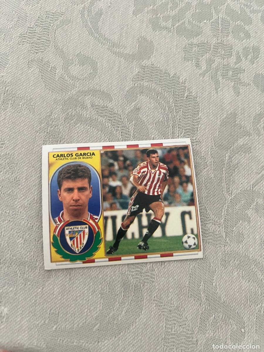 Cromos de Futebol: CARLOS GARC&Iacute;A ATHLETIC CLUB DE BILBAO SIN PEGAR LIGA ESTE 1996 1997