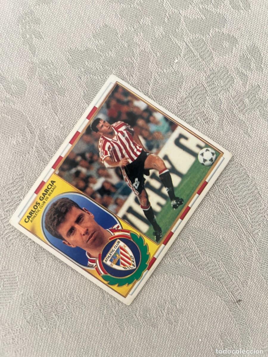 Cromos de f&uacute;tbol: CARLOS GARC&Iacute;A ATHLETIC CLUB DE BILBAO SIN PEGAR LIGA ESTE 1996 1997