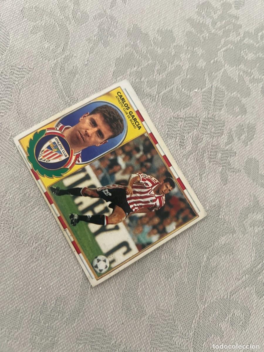 Cromos de f&uacute;tbol: CARLOS GARC&Iacute;A ATHLETIC CLUB DE BILBAO SIN PEGAR LIGA ESTE 1996 1997