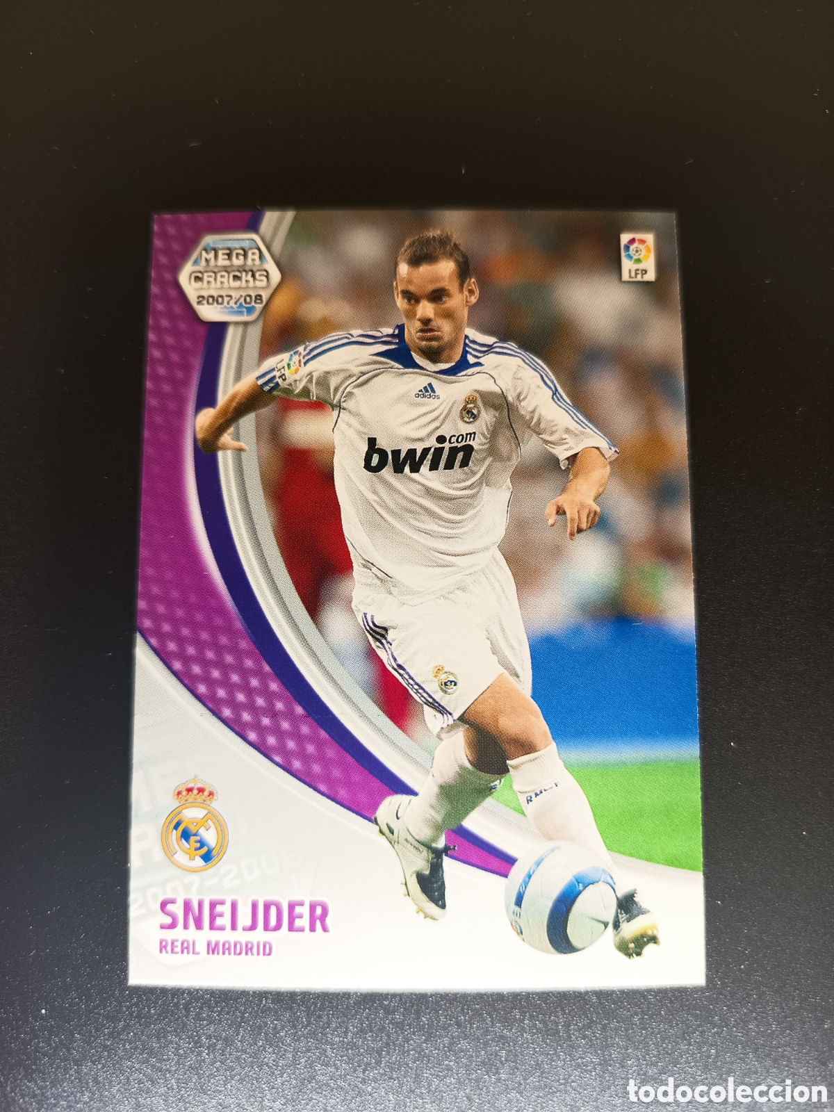 Cromos de f&uacute;tbol: SNEIJDER 480 NUEVO FICHAJE MEGACRACKS 2007-08 PANINI
