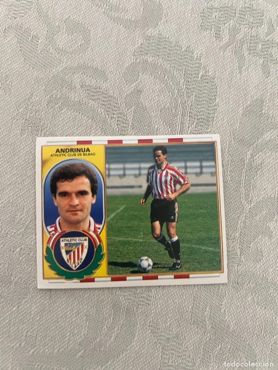 Cromos de f&uacute;tbol: ANDRINUA ATHLETIC CLUB DE BILBAO SIN PEGAR LIGA ESTE 1996 1997