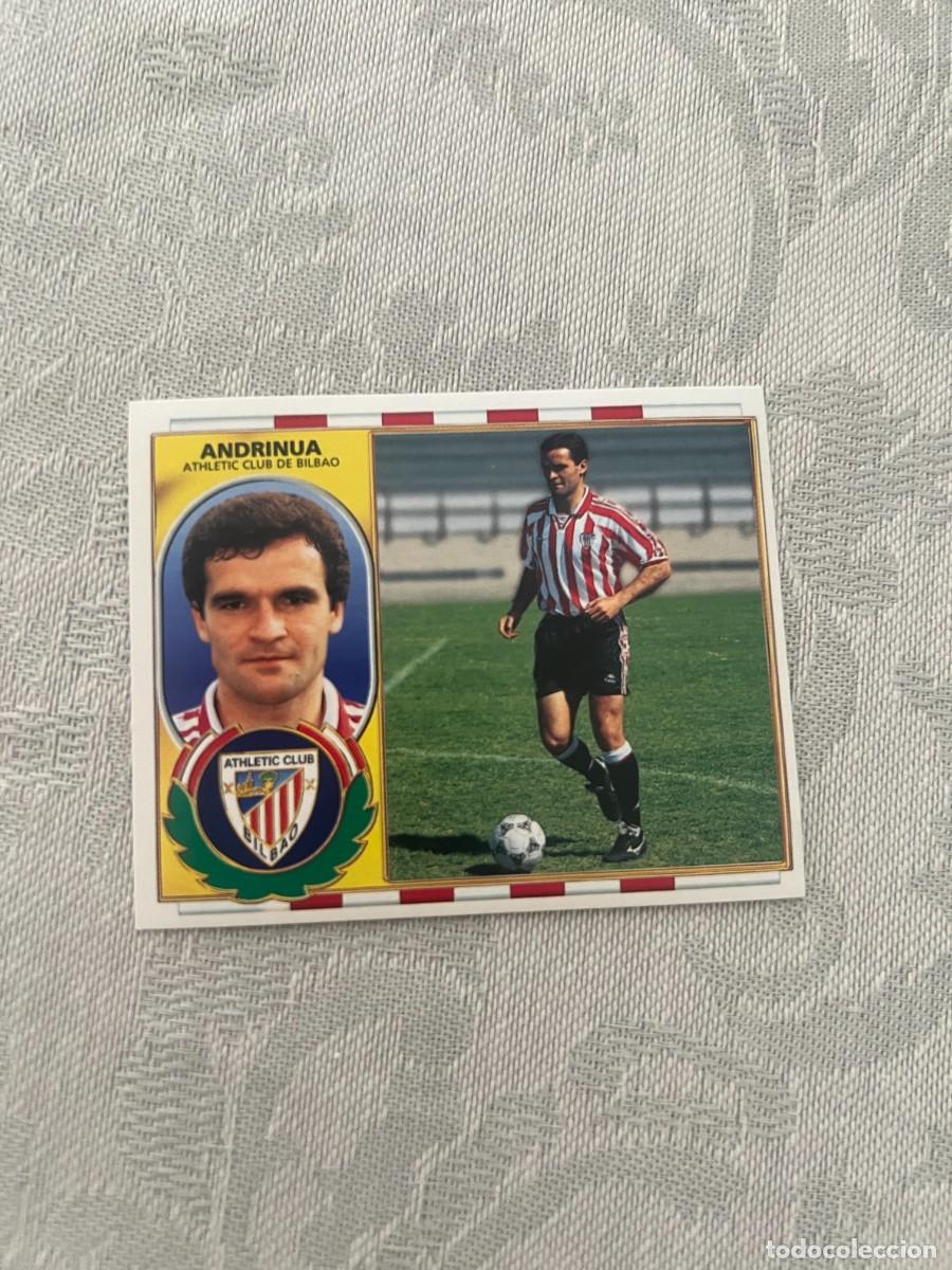 Cromos de f&uacute;tbol: ANDRINUA ATHLETIC CLUB DE BILBAO SIN PEGAR LIGA ESTE 1996 1997