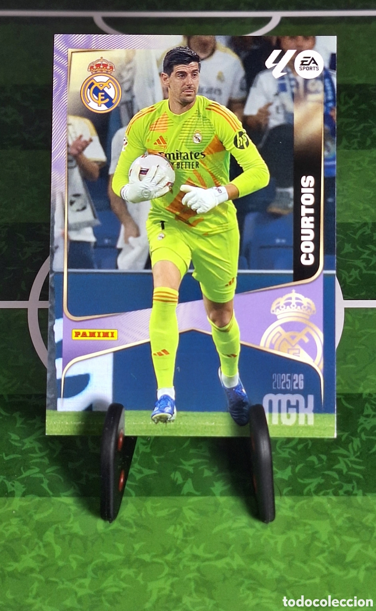 Cromos de f&uacute;tbol: COURTOIS #218 MGK 2025/2026