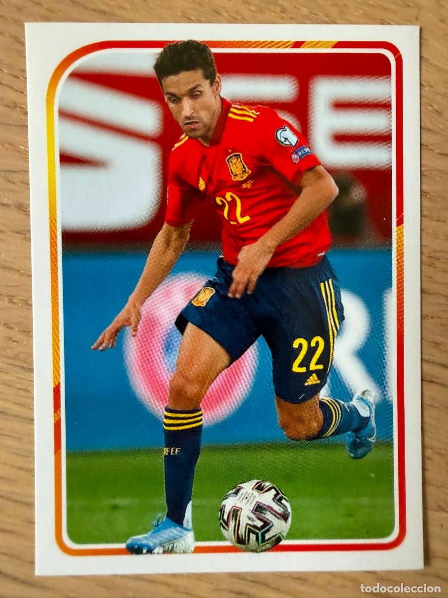 Cromos de f&uacute;tbol: 24 JESUS NAVAS ALBUM DE LA SELECCION CARREFOUR ESPA&Ntilde;A EURO 2020 20 SIN PEGAR PANINI EUROCOPA STICKER