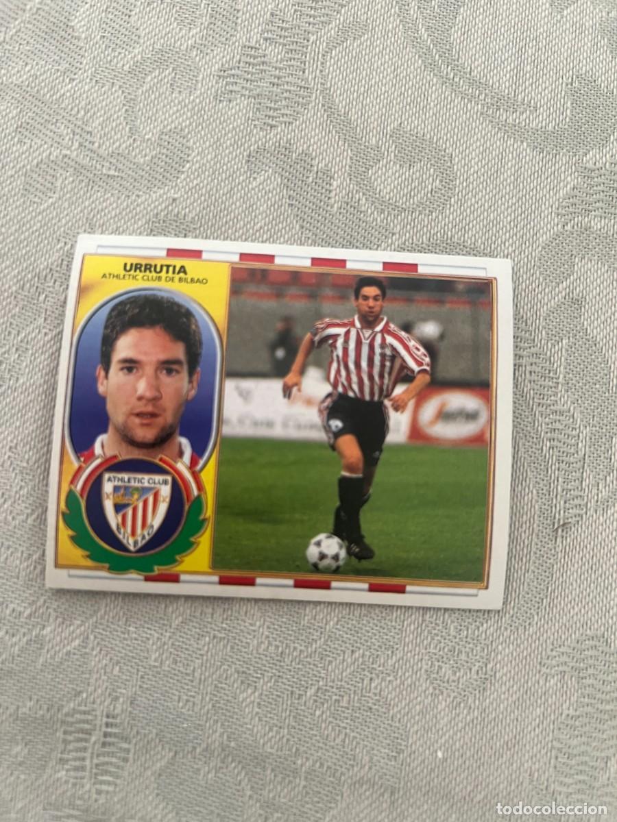 Cromos de f&uacute;tbol: URRUTIA ATHLETIC CLUB DE BILBAO SIN PEGAR LIGA ESTE 1996 1997