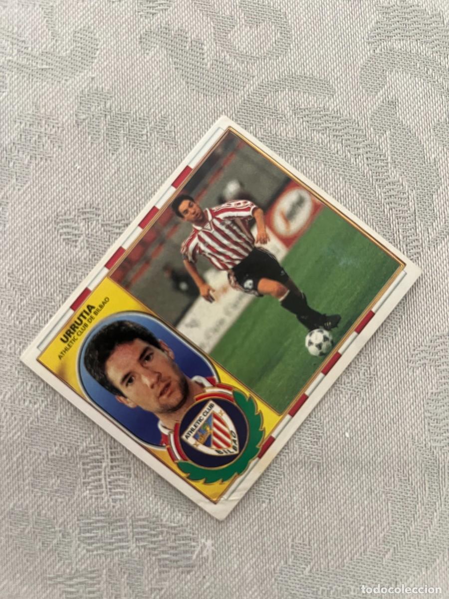 Cromos de f&uacute;tbol: URRUTIA ATHLETIC CLUB DE BILBAO SIN PEGAR LIGA ESTE 1996 1997