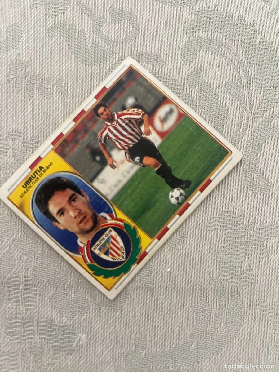 Cromos de f&uacute;tbol: URRUTIA ATHLETIC CLUB DE BILBAO SIN PEGAR LIGA ESTE 1996 1997