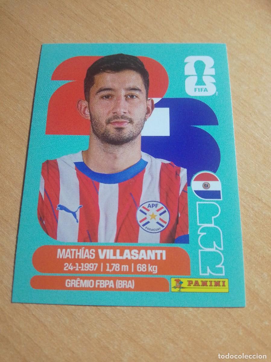 Cromos de f&uacute;tbol: VILLASANTI PARAGUAY PAR 9 MUNDIAL FIFA WORLD CUP 2026 26 PANINI STICKERS NUEVO
