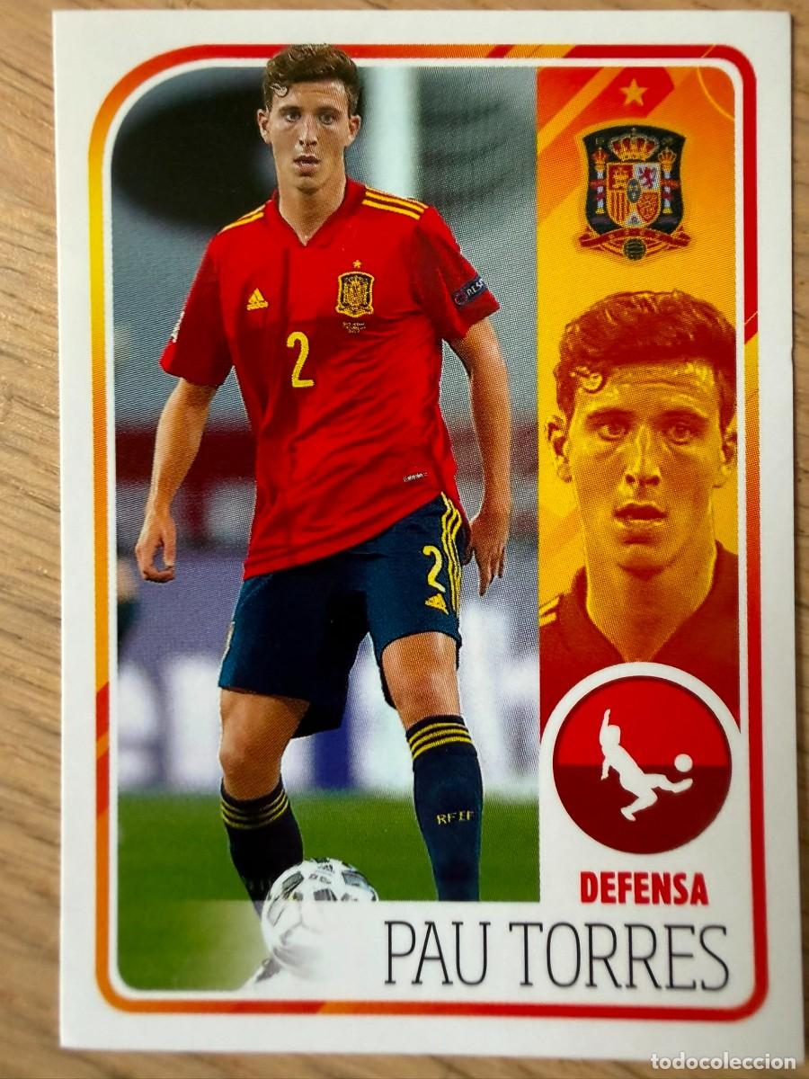 Cromos de Futebol: 31 PAU TORRES ALBUM DE LA SELECCION CARREFOUR ESPA&Ntilde;A EURO 2020 20 SIN PEGAR PANINI STICKER EUROCOPA