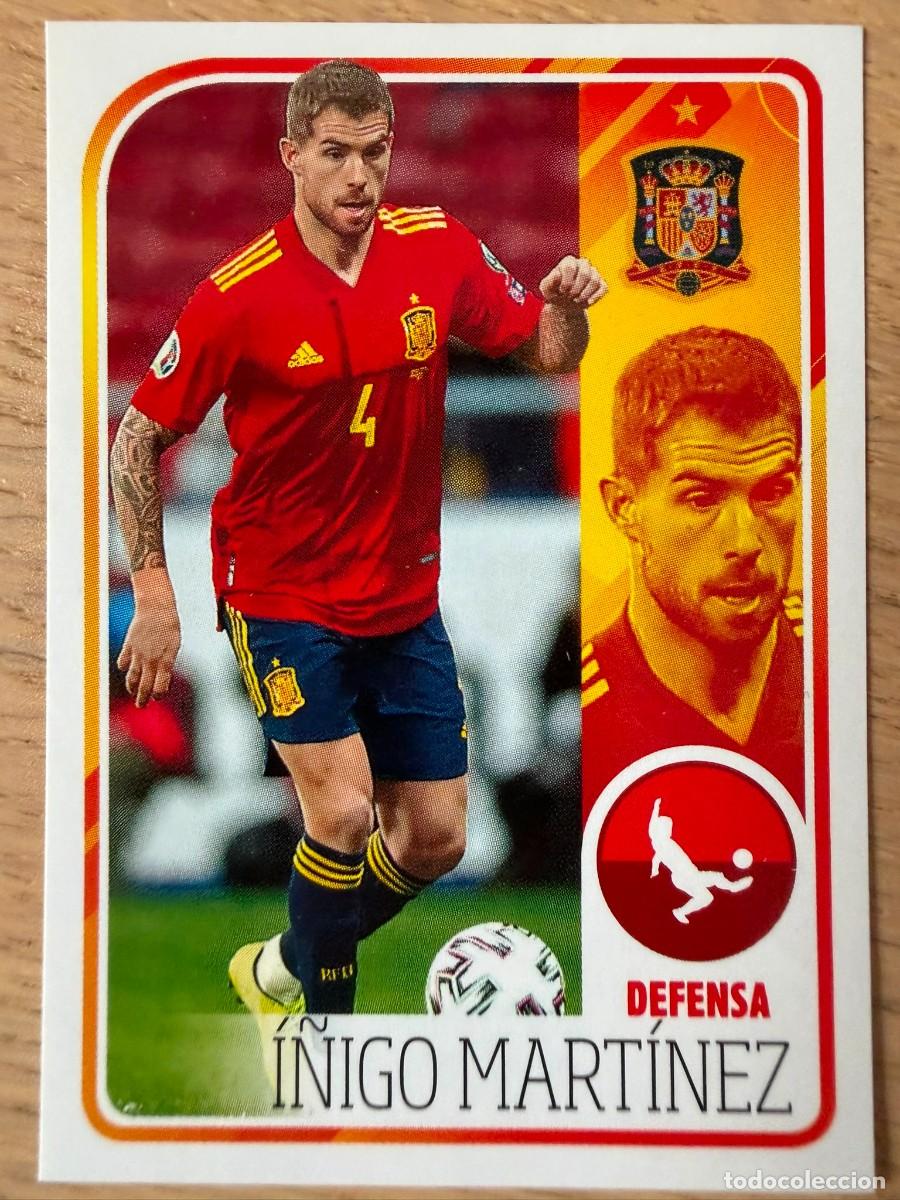 Cromos de f&uacute;tbol: 33 I&Ntilde;IGO MARTINEZ ALBUM DE LA SELECCION CARREFOUR ESPA&Ntilde;A EURO 2020 20 SIN PEGAR PANINI STICKER