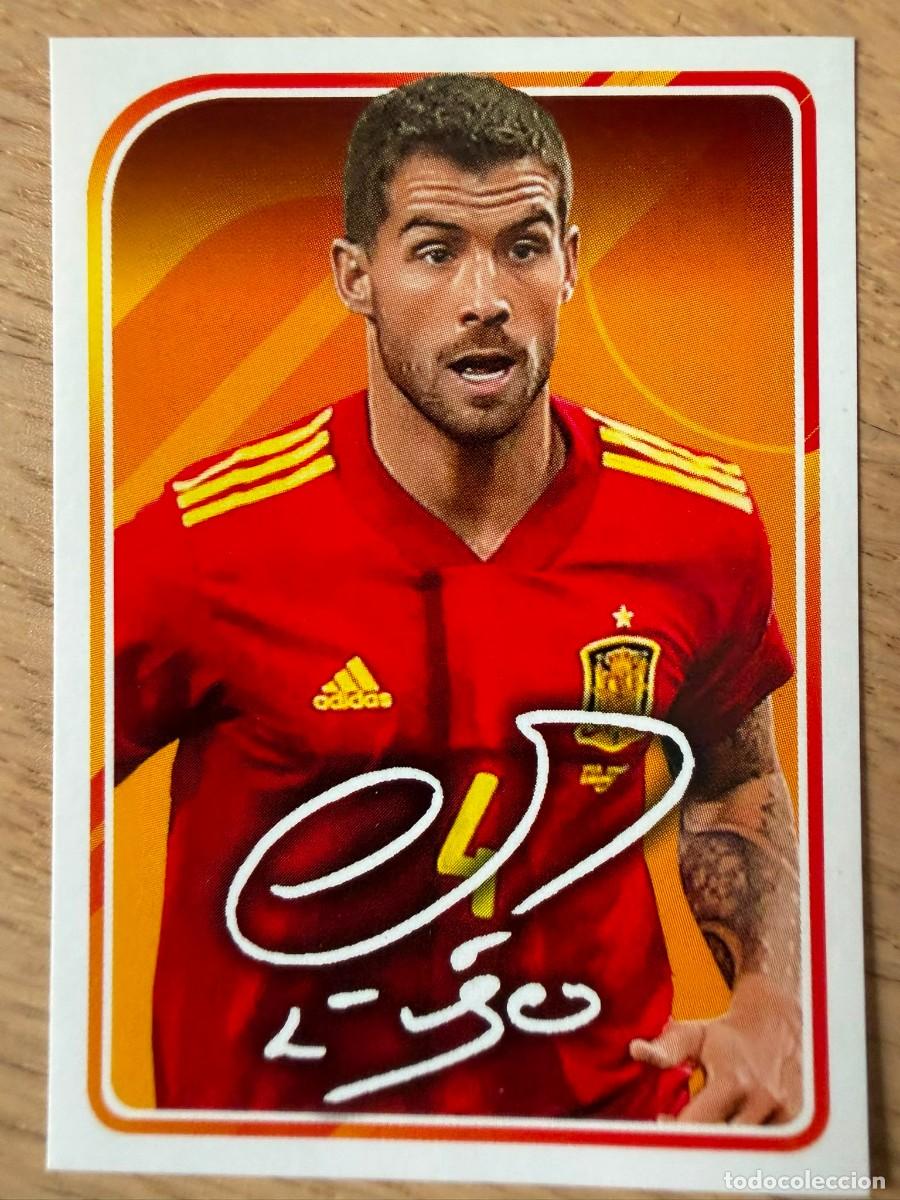 Cromos de f&uacute;tbol: 34 I&Ntilde;IGO MARTINEZ AUTOGRAFO ALBUM DE LA SELECCION CARREFOUR ESPA&Ntilde;A EURO 2020 20 SIN PEGAR PANINI
