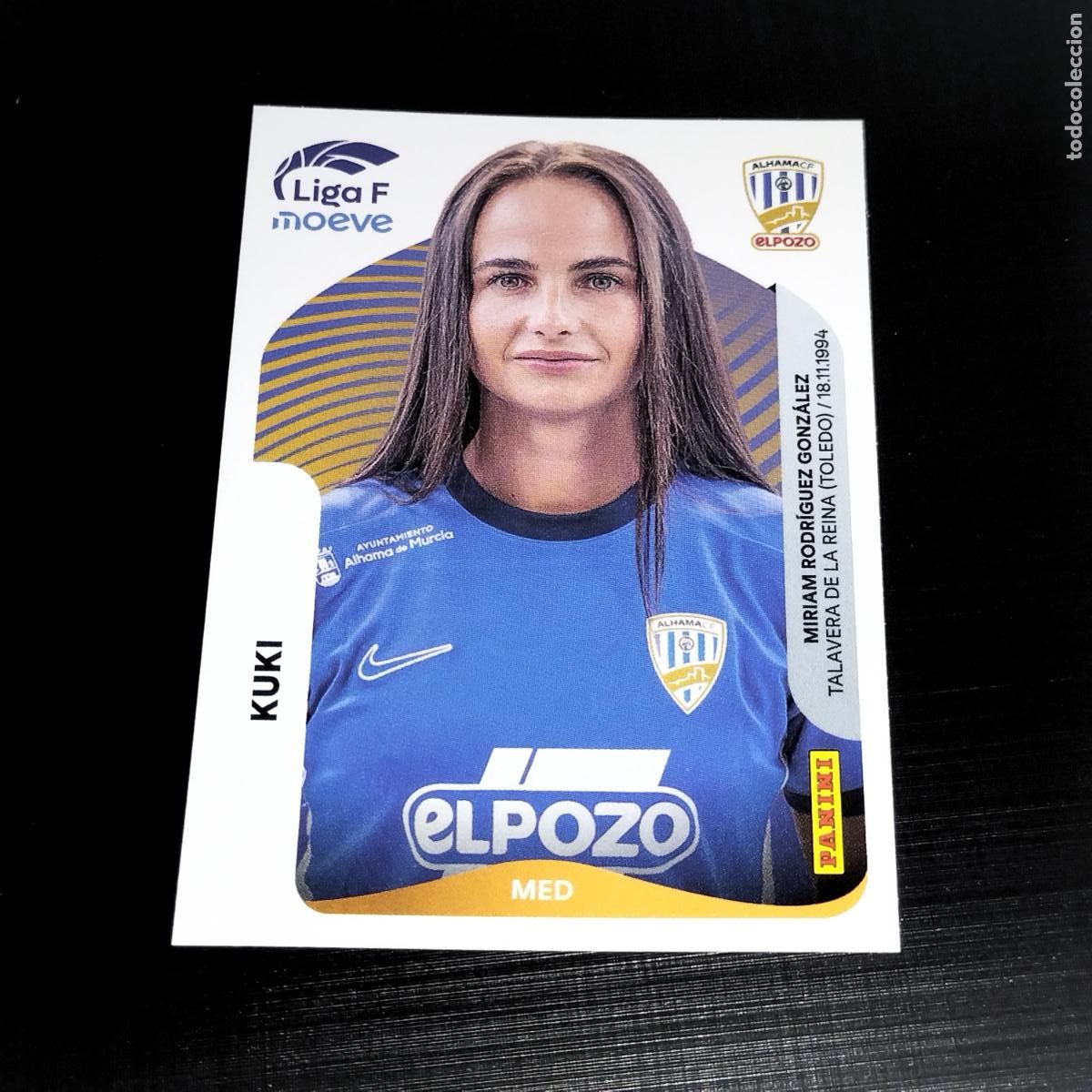 Figurine di Calcio: 16 A KUKI ALHAMA CF EL POZO CROMOS LIGA F MOEVE FEMENINA PANINI 2025 2026 25 26