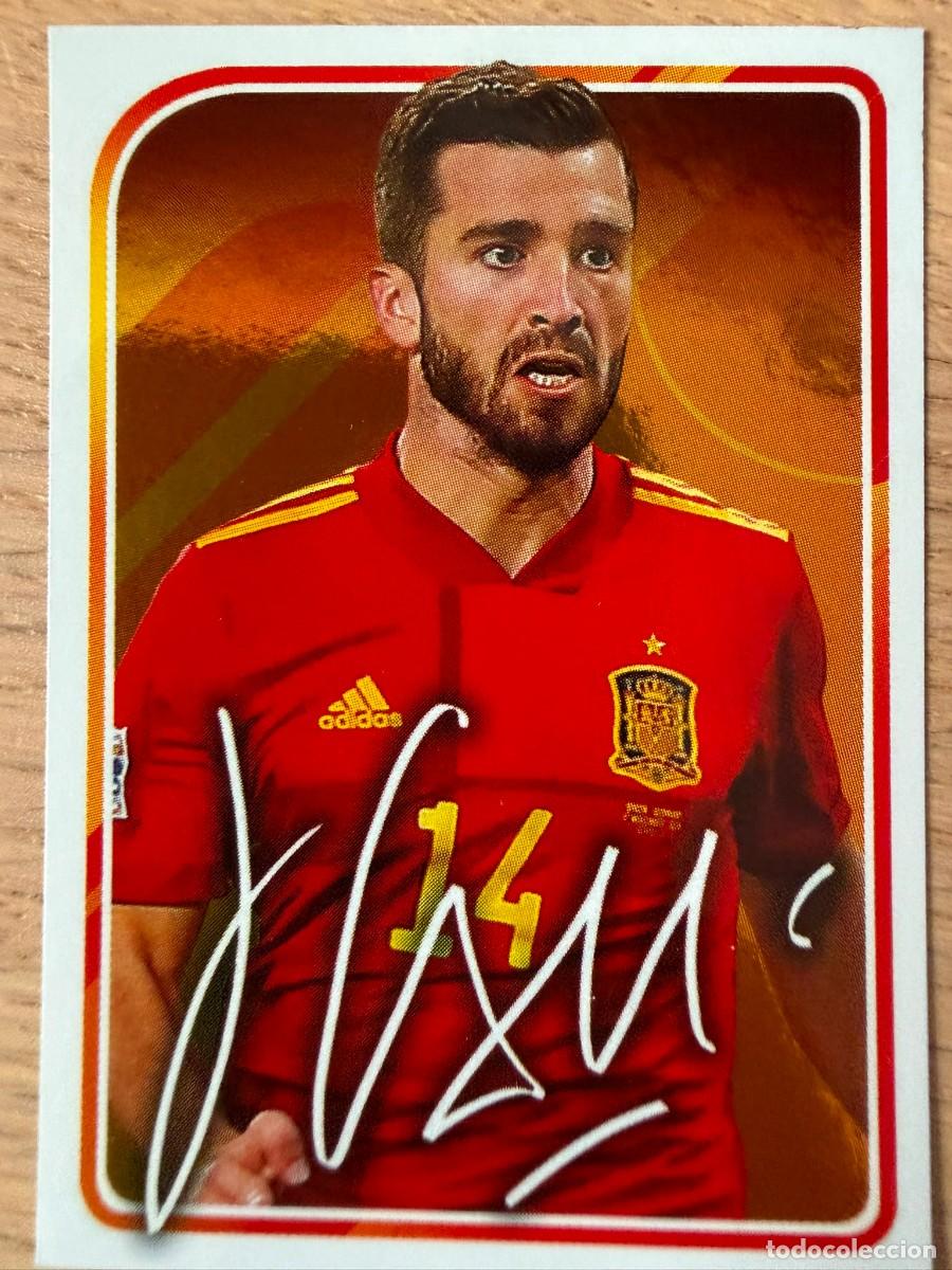 Cromos de f&uacute;tbol: 38 GAYA AUTOGRAFO FIRMA ALBUM DE LA SELECCION CARREFOUR ESPA&Ntilde;A EURO 2020 20 SIN PEGAR PANINI STICKER