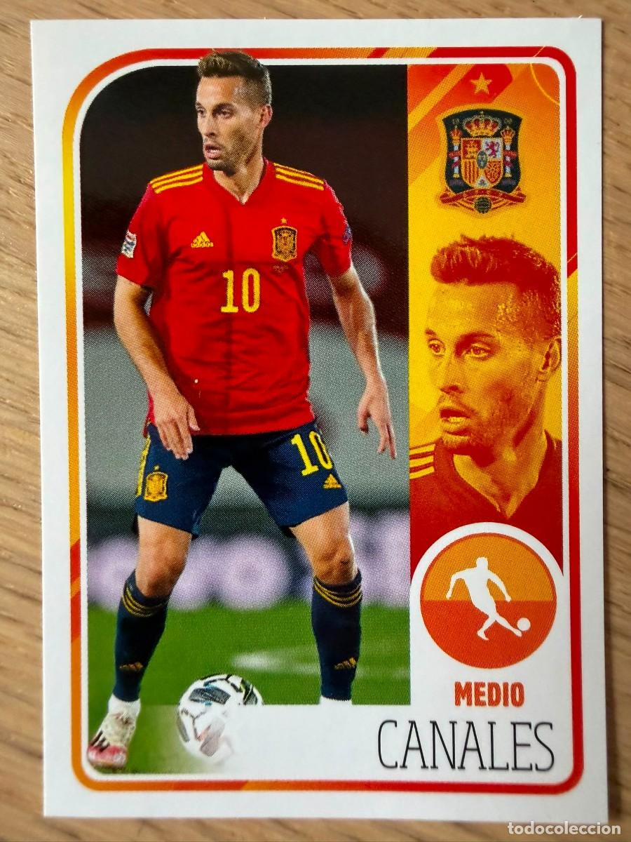 Fu&szlig;ball-Sticker: 49 CANALES ALBUM DE LA SELECCION CARREFOUR ESPA&Ntilde;A EURO 2020 20 SIN PEGAR PANINI STICKER EUROCOPA