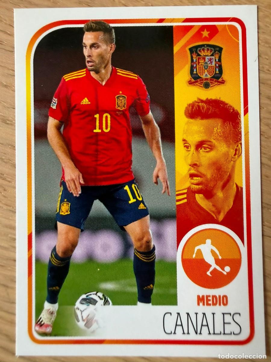 Fu&szlig;ball-Sticker: 49 CANALES ALBUM DE LA SELECCION CARREFOUR ESPA&Ntilde;A EURO 2020 20 SIN PEGAR PANINI STICKER EUROCOPA