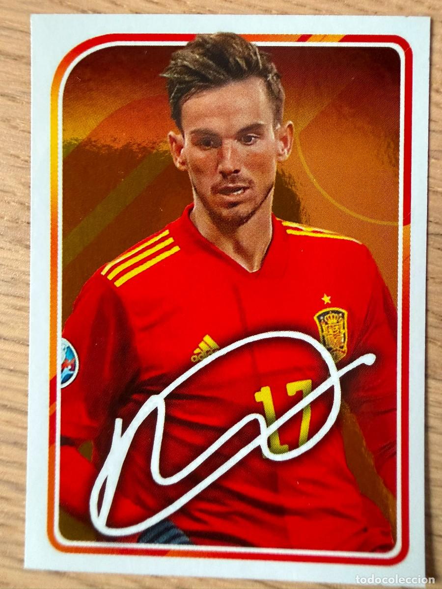 Cromos de f&uacute;tbol: 52 FABIAN AUTOGRAFO ALBUM DE LA SELECCION CARREFOUR ESPA&Ntilde;A EURO 2020 20 SIN PEGAR PANINI STICKER