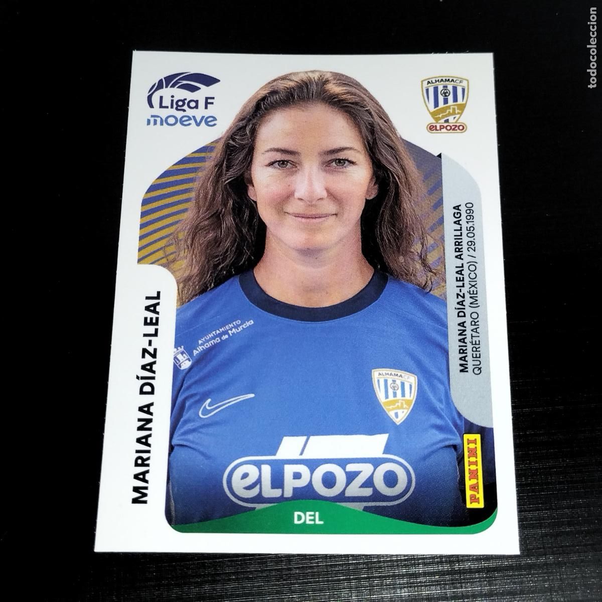 Cromos de f&uacute;tbol: 19 A MARIANA DIAZ-LEAL ALHAMA CF EL POZO CROMOS LIGA F MOEVE FEMENINA PANINI 2025 2026 25 26