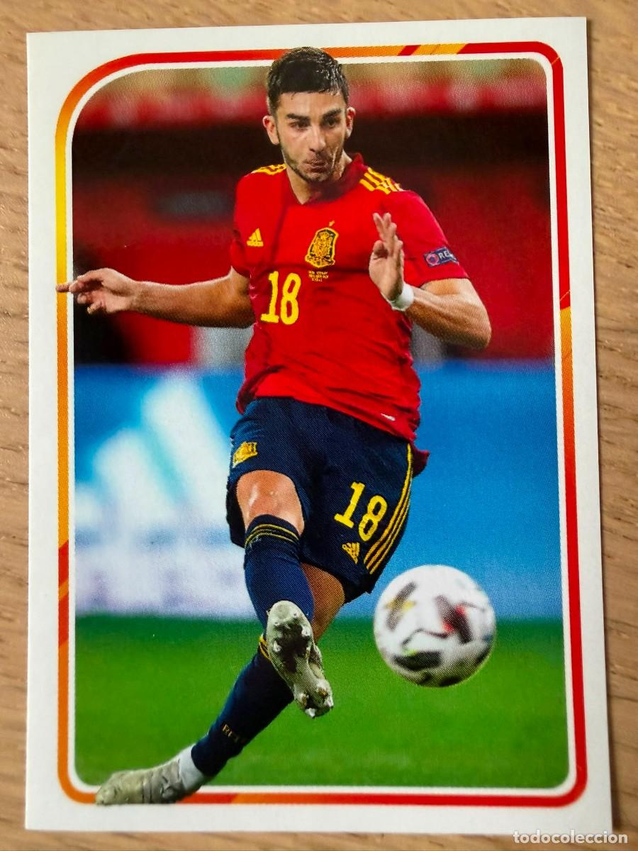 Cromos de f&uacute;tbol: 59 FERRAN TORRES ALBUM DE LA SELECCION CARREFOUR ESPA&Ntilde;A EURO 2020 20 SIN PEGAR PANINI STICKER