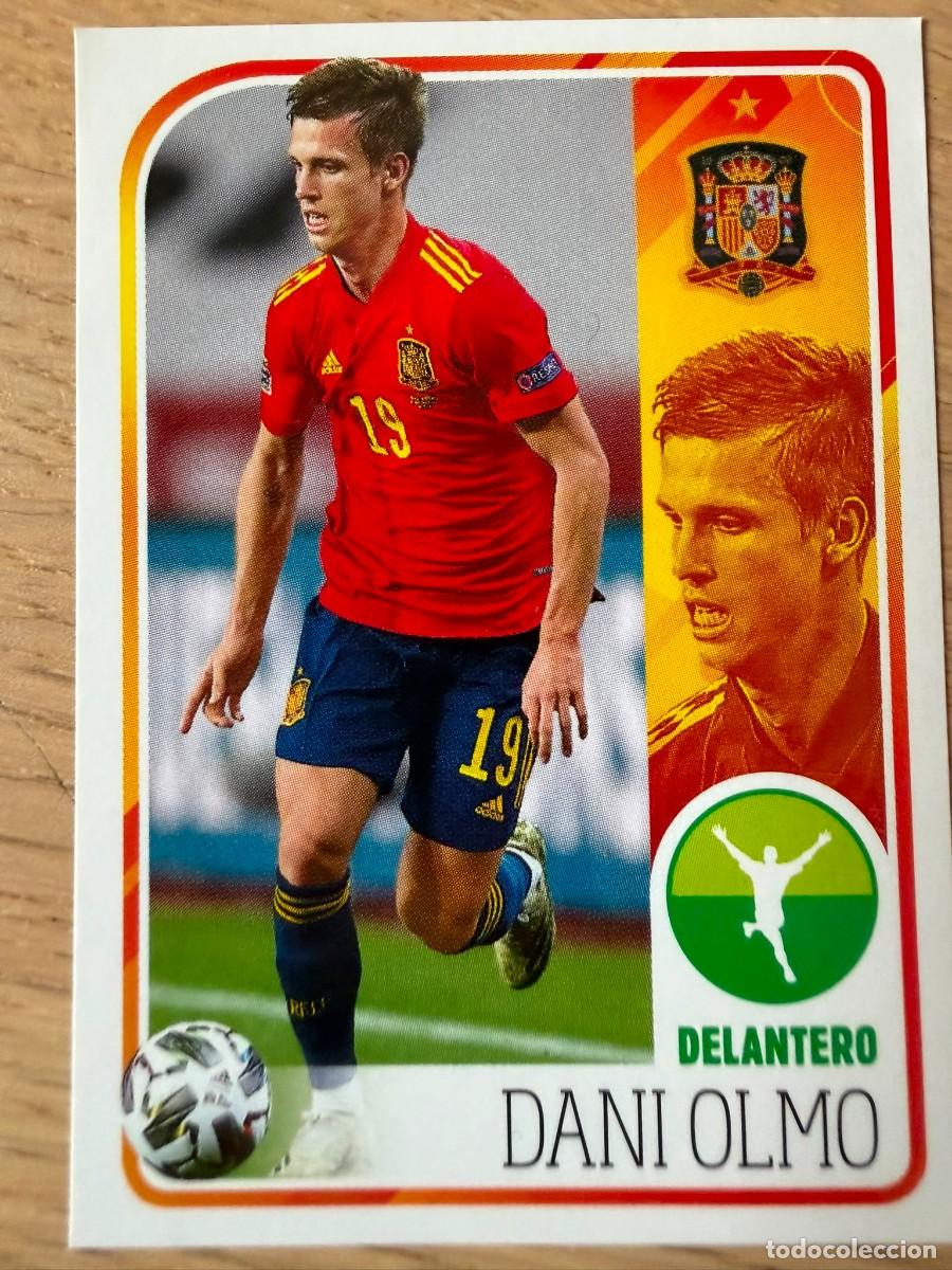 Cromos de f&uacute;tbol: 63 DANI OLMO ALBUM DE LA SELECCION CARREFOUR ESPA&Ntilde;A EURO 2020 20 SIN PEGAR PANINI STICKER EUROCOPA