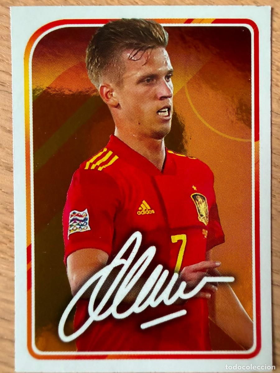 Cromos de f&uacute;tbol: 64 DANI OLMO AUTOGRAFO ALBUM DE LA SELECCION CARREFOUR ESPA&Ntilde;A EURO 2020 20 SIN PEGAR PANINI STICKER