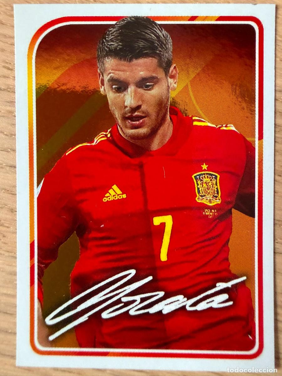 Cromos de f&uacute;tbol: 68 MORATA AUTOGRAFO ALBUM DE LA SELECCION CARREFOUR ESPA&Ntilde;A EURO 2020 20 SIN PEGAR PANINI STICKER