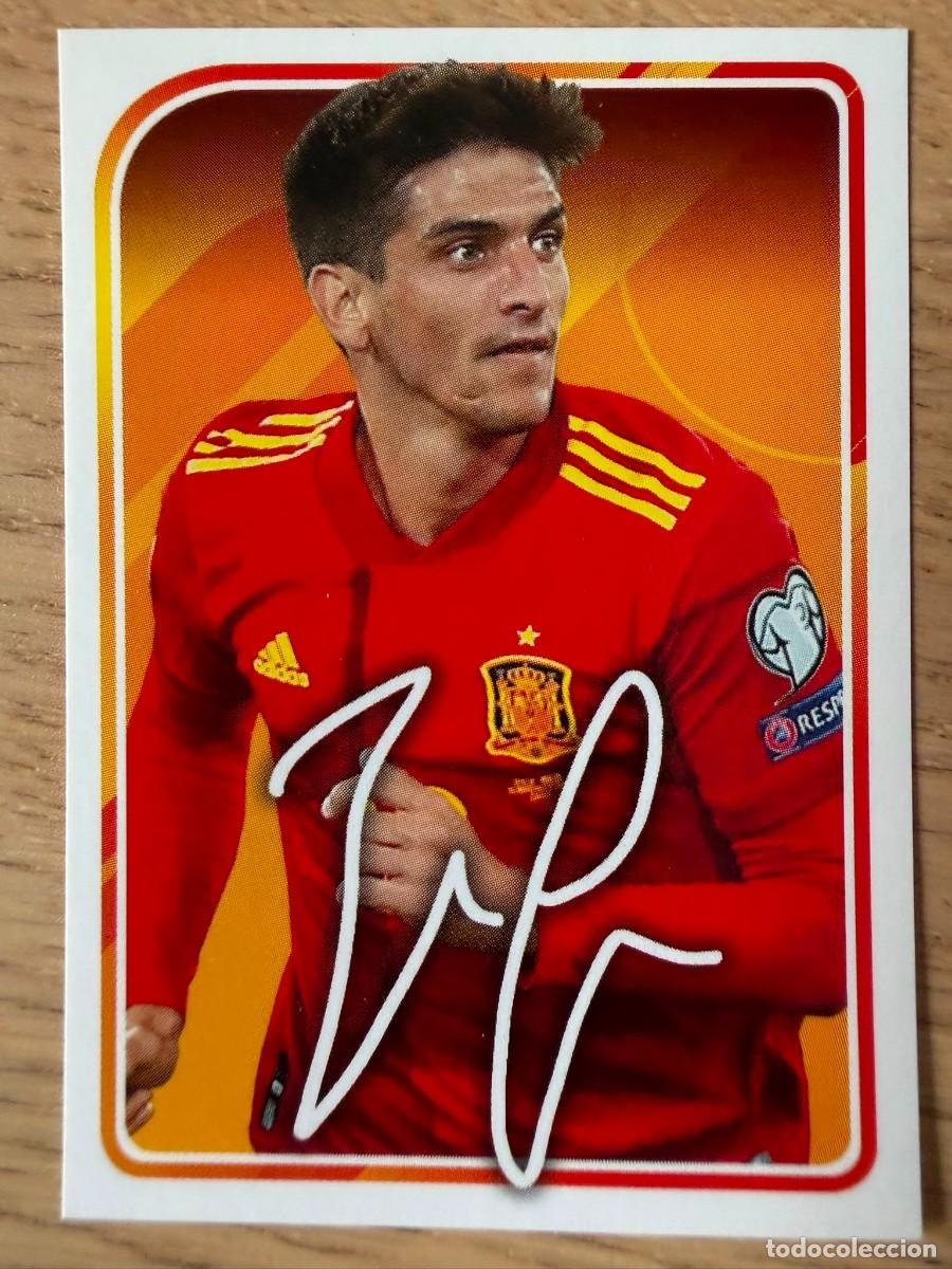 Cromos de f&uacute;tbol: 70 GERARD MORENO AUTOGRAFO ALBUM DE LA SELECCION CARREFOUR ESPA&Ntilde;A EURO 2020 20 SIN PEGAR PANINI
