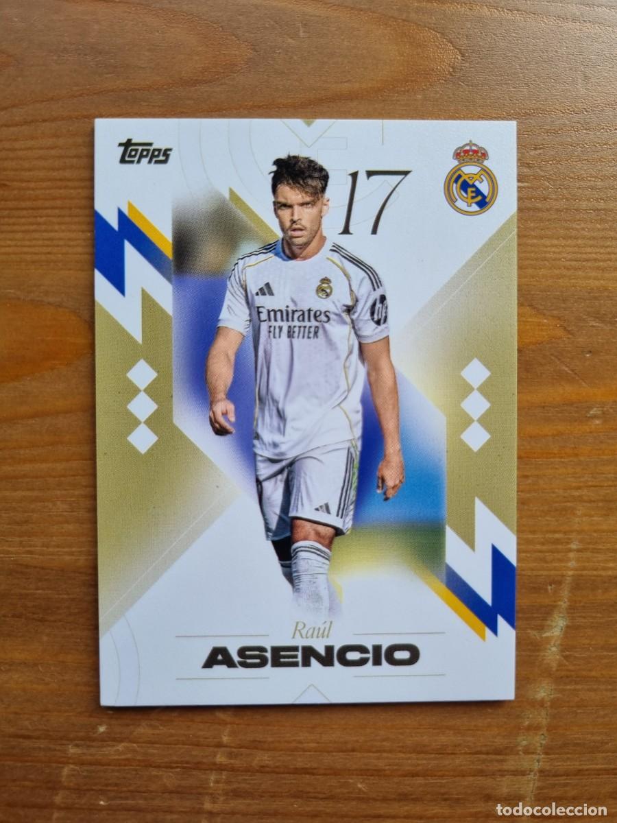 Cromos de f&uacute;tbol: 8 ASENCIO (Real Madrid CF). Topps &rdquo;LOS BLANCOS&rdquo; 2025 2026 25 26