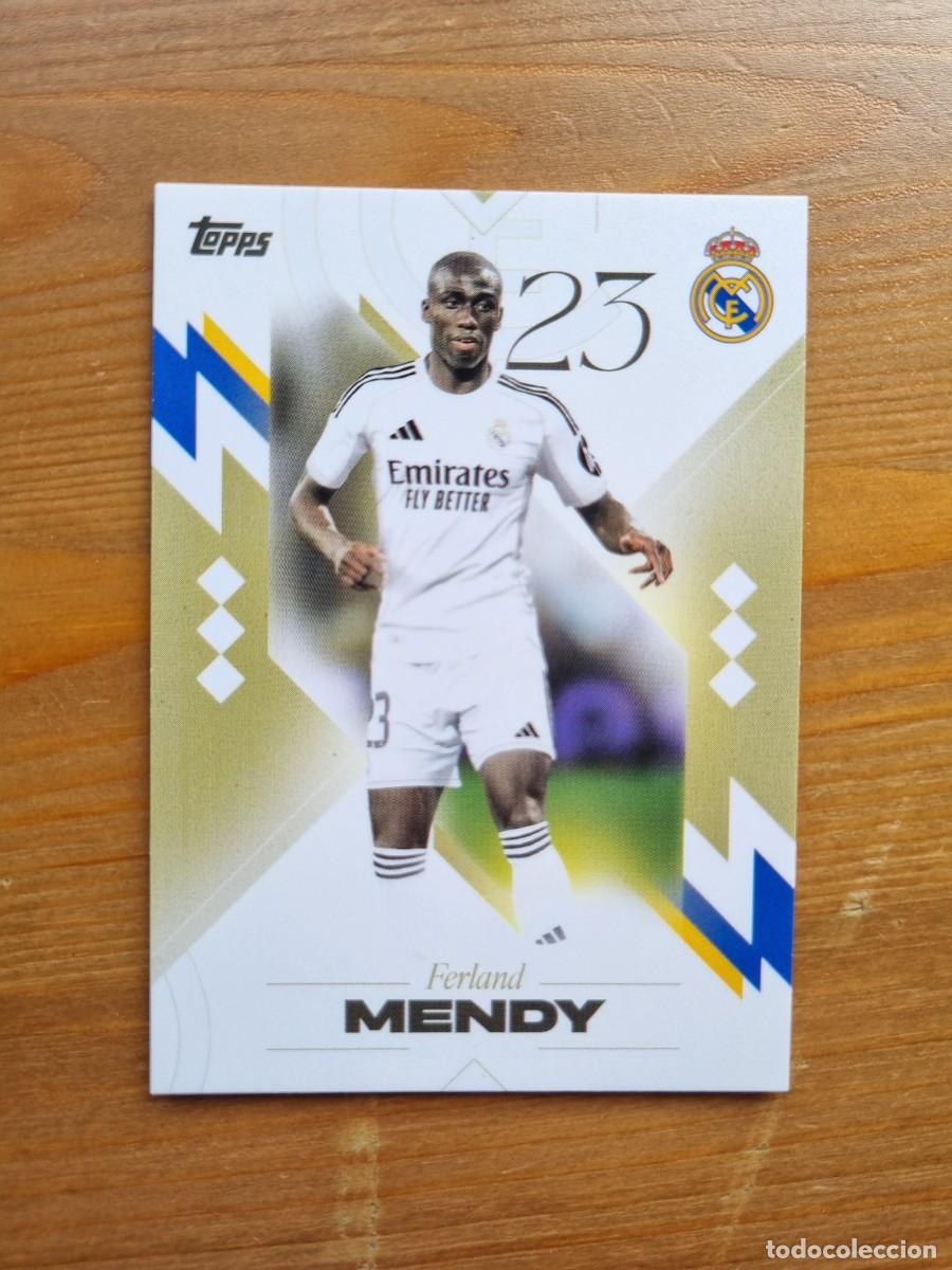 Cromos de f&uacute;tbol: 11 MENDY (Real Madrid CF). Topps &rdquo;LOS BLANCOS&rdquo; 2025 2026 25 26