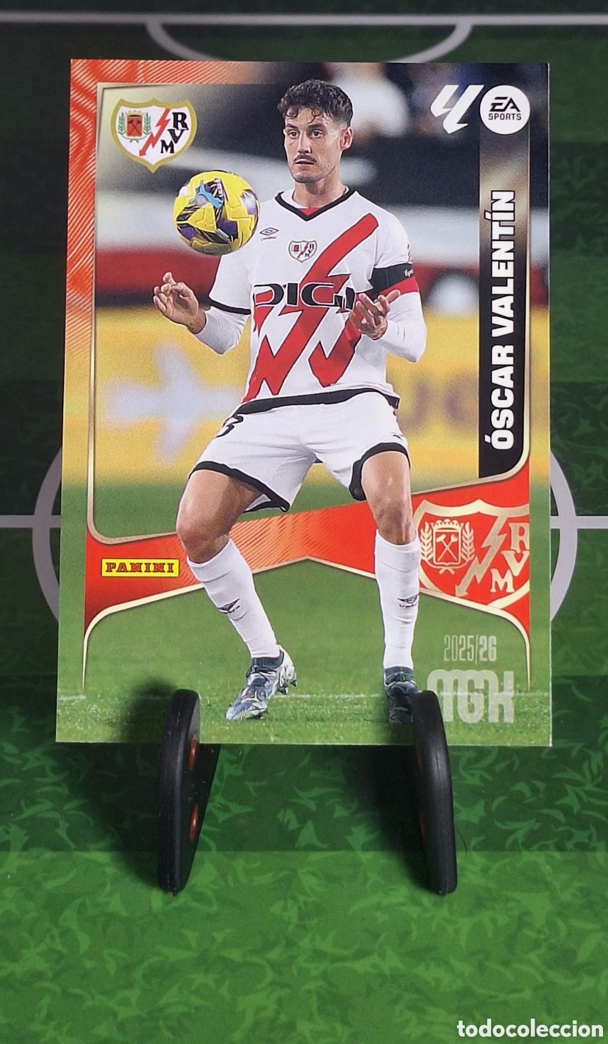 Cromos de f&uacute;tbol: OSCAR VALENTIN #299 MGK 2025/2026