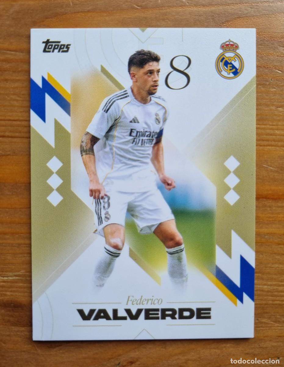 Cromos de f&uacute;tbol: 15 VALVERDE (Real Madrid CF). Topps &rdquo;LOS BLANCOS&rdquo; 2025 2026 25 26