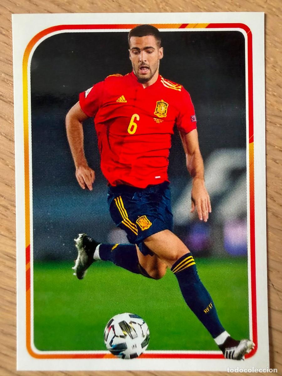 Cromos de f&uacute;tbol: 79 MERINO ALBUM DE LA SELECCION CARREFOUR ESPA&Ntilde;A EURO 2020 20 SIN PEGAR PANINI STICKER EUROCOPA