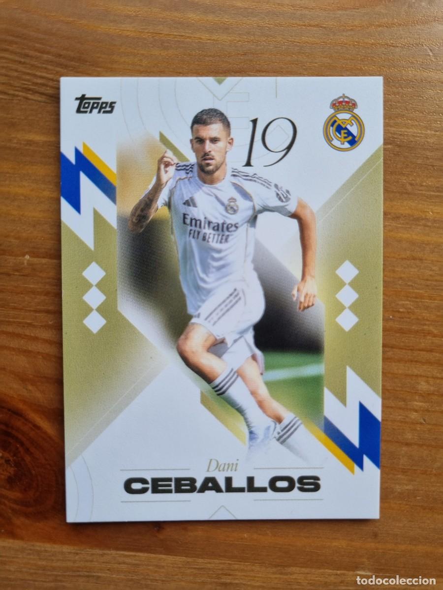 Cromos de f&uacute;tbol: 16 CEBALLOS (Real Madrid CF). Topps &rdquo;LOS BLANCOS&rdquo; 2025 2026 25 26