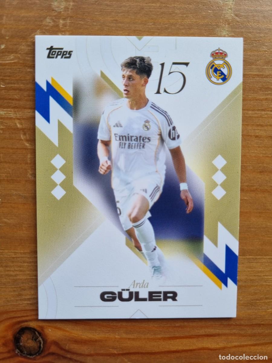 Cromos de f&uacute;tbol: 19 G&Uuml;LER (Real Madrid CF). Topps &rdquo;LOS BLANCOS&rdquo; 2025 2026 25 26