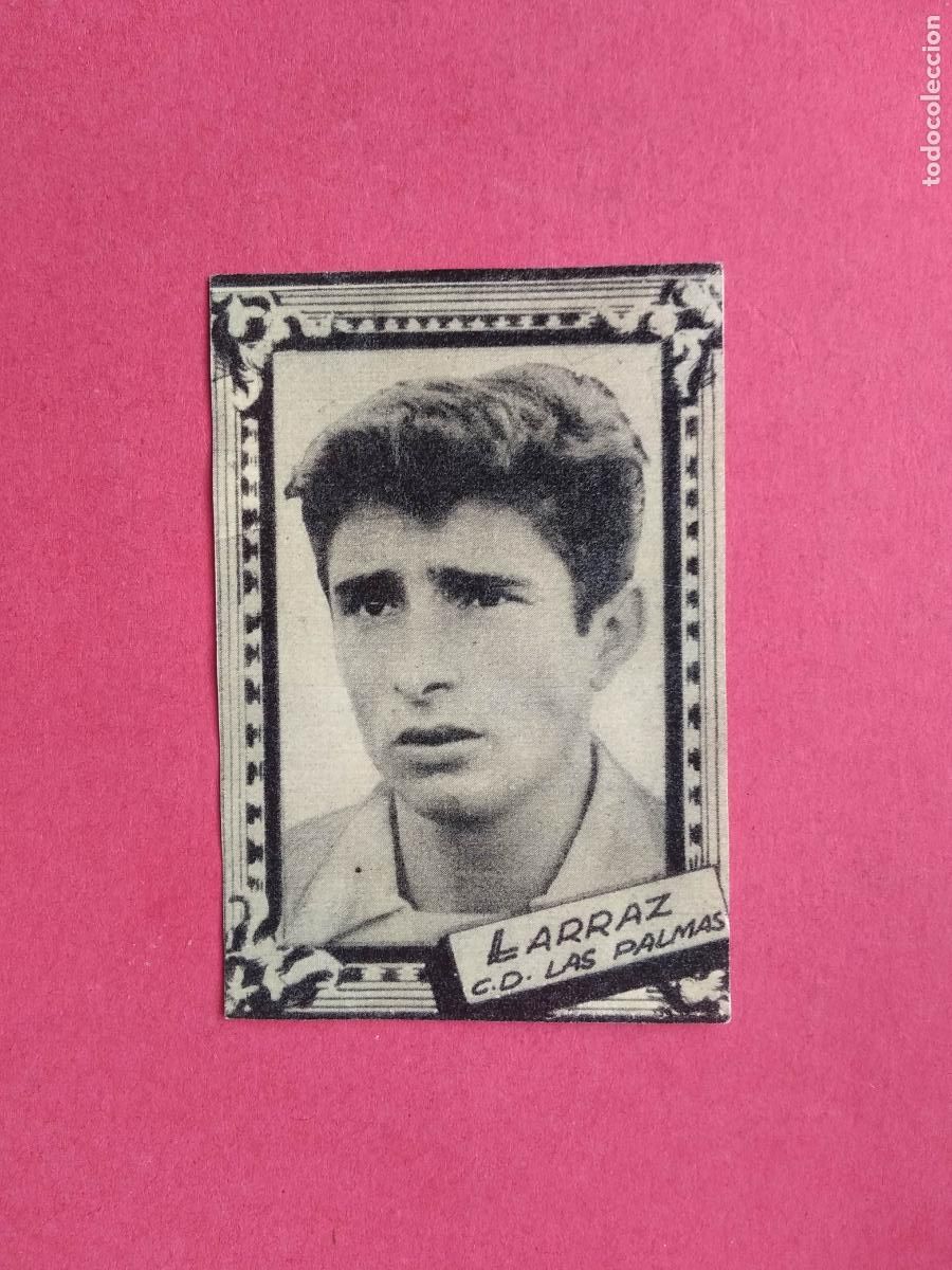 Cromos de f&uacute;tbol: CROMO EDITORIAL FHER FUTBOL LIGA 59 60 1959 1960 DESPEGADO LAS PALMAS , LARRAZ