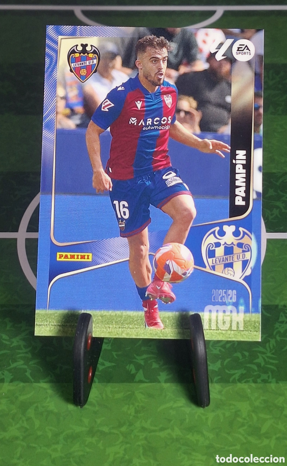 Cromos de f&uacute;tbol: PAMPIN #206 MGK 2025/2026