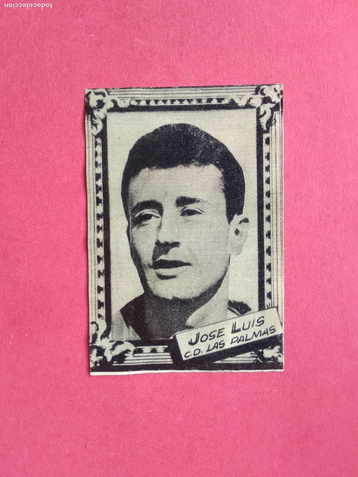 Cromos de f&uacute;tbol: CROMO EDITORIAL FHER FUTBOL LIGA 59 60 1959 1960 DESPEGADO LAS PALMAS , JOSE LUIS , BICICLETA