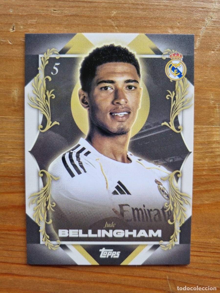 Cromos de f&uacute;tbol: 39 BELLINGHAM (Real Madrid CF) PORTRAIT POSERS. Topps &rdquo;LOS BLANCOS&rdquo; 2025 2026 25 26