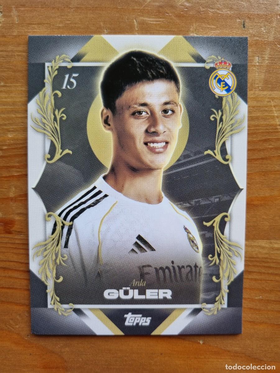 Cromos de f&uacute;tbol: 43 G&Uuml;LER (Real Madrid CF) PORTRAIT POSERS. Topps &rdquo;LOS BLANCOS&rdquo; 2025 2026 25 26