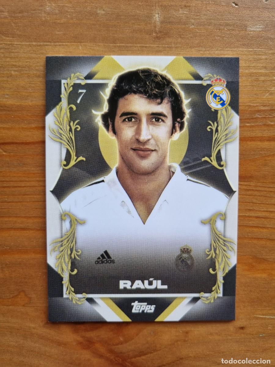 Cromos de f&uacute;tbol: 45 RAUL (Real Madrid CF) PORTRAIT POSERS. Topps &rdquo;LOS BLANCOS&rdquo; 2025 2026 25 26