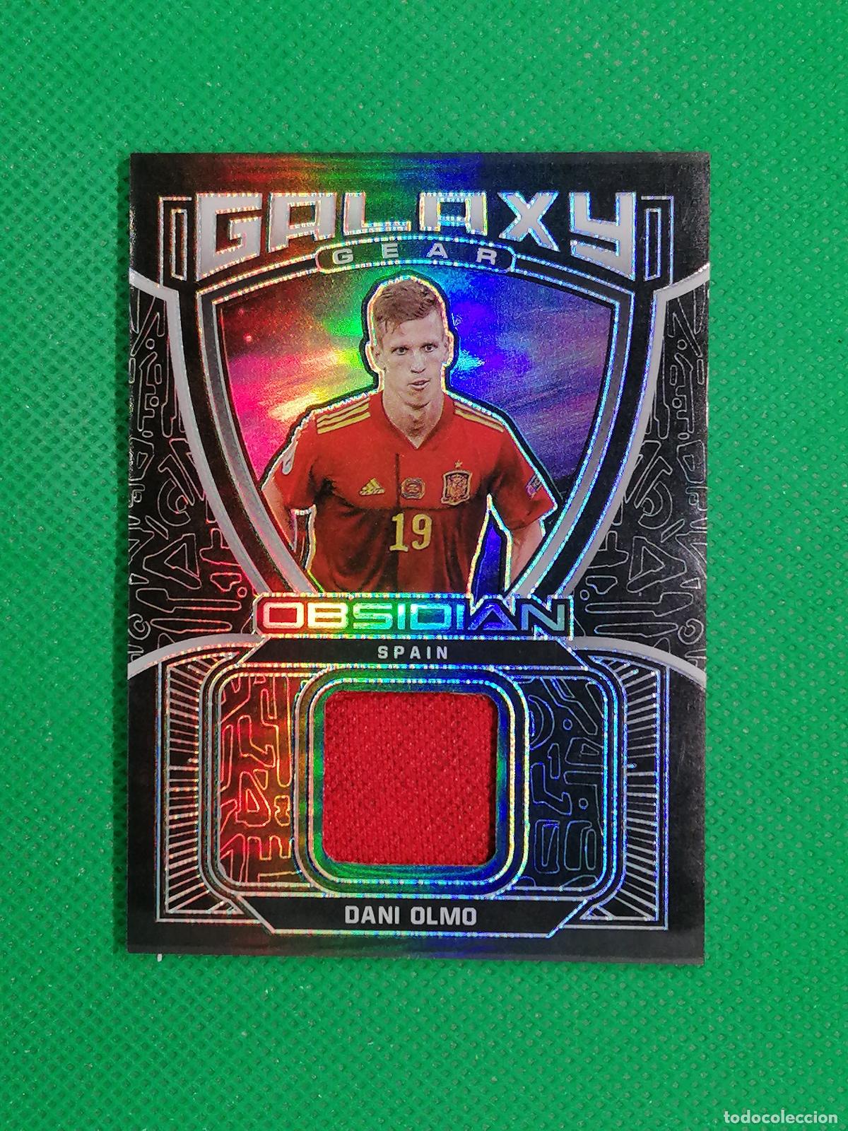 Cromos de f&uacute;tbol: DANI OLMO ESPA&Ntilde;A GALAXY GEAR PARCHE PATCH /149 ⚽ PANINI OBSIDIAN FIFA 21 22 2021 2022 ⚽