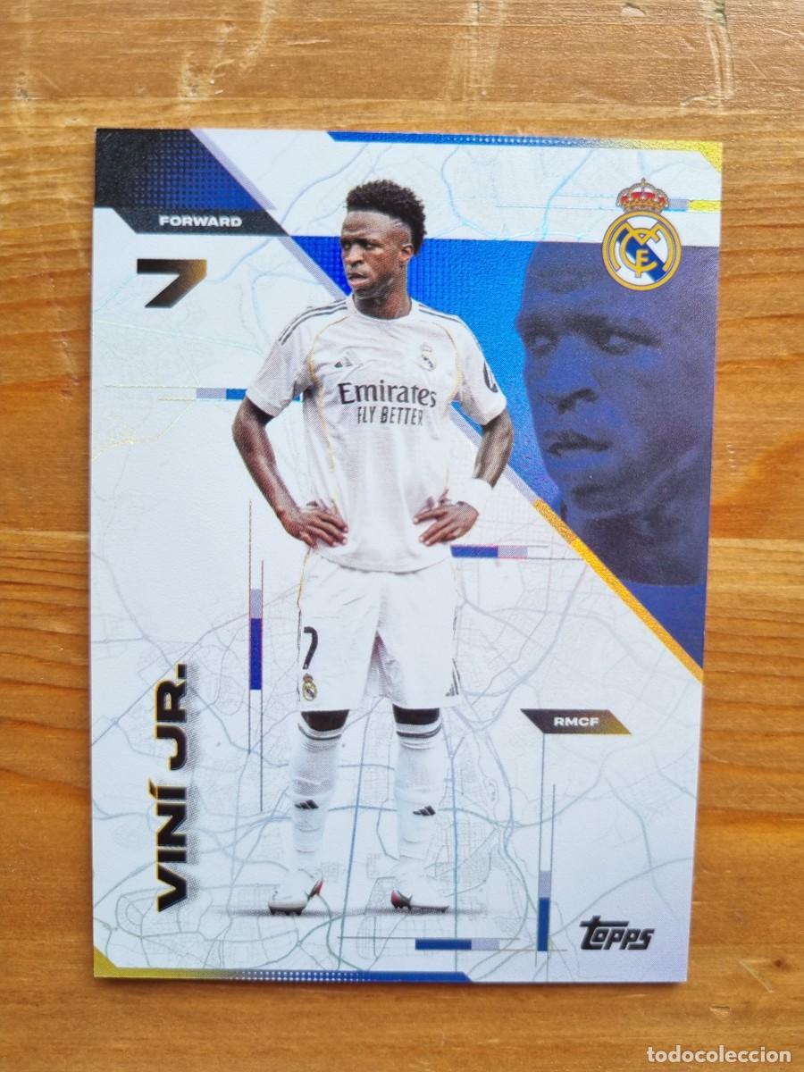 Cromos de f&uacute;tbol: MM-18 VINI JR. (Real Madrid CF) MODERN MADRID. Topps &rdquo;LOS BLANCOS&rdquo; 2025 2026 25 26