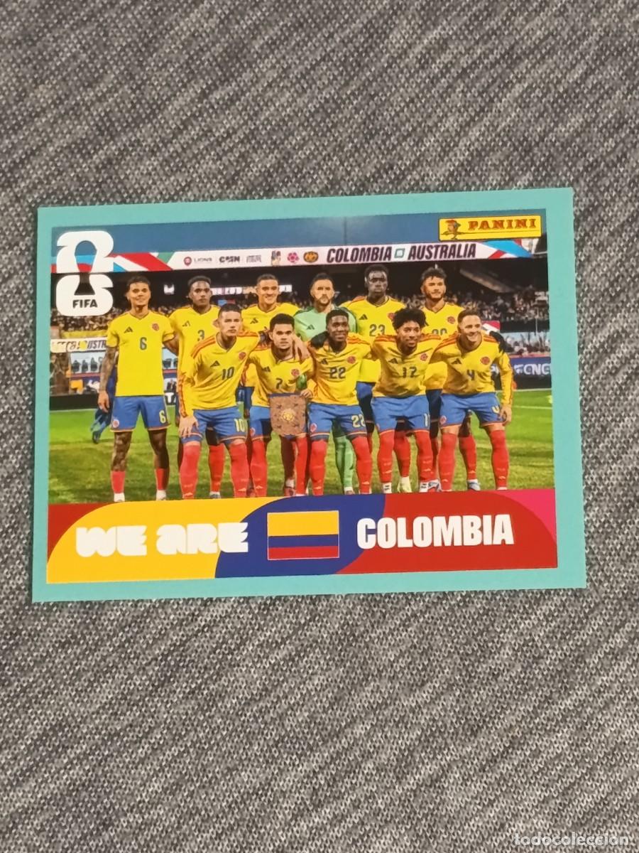 Cromos de f&uacute;tbol: ALINEACION COLOMBIA COL 13 STICKER MUNDIAL 2026 PANINI FIFA WORLD CUP NUEVO