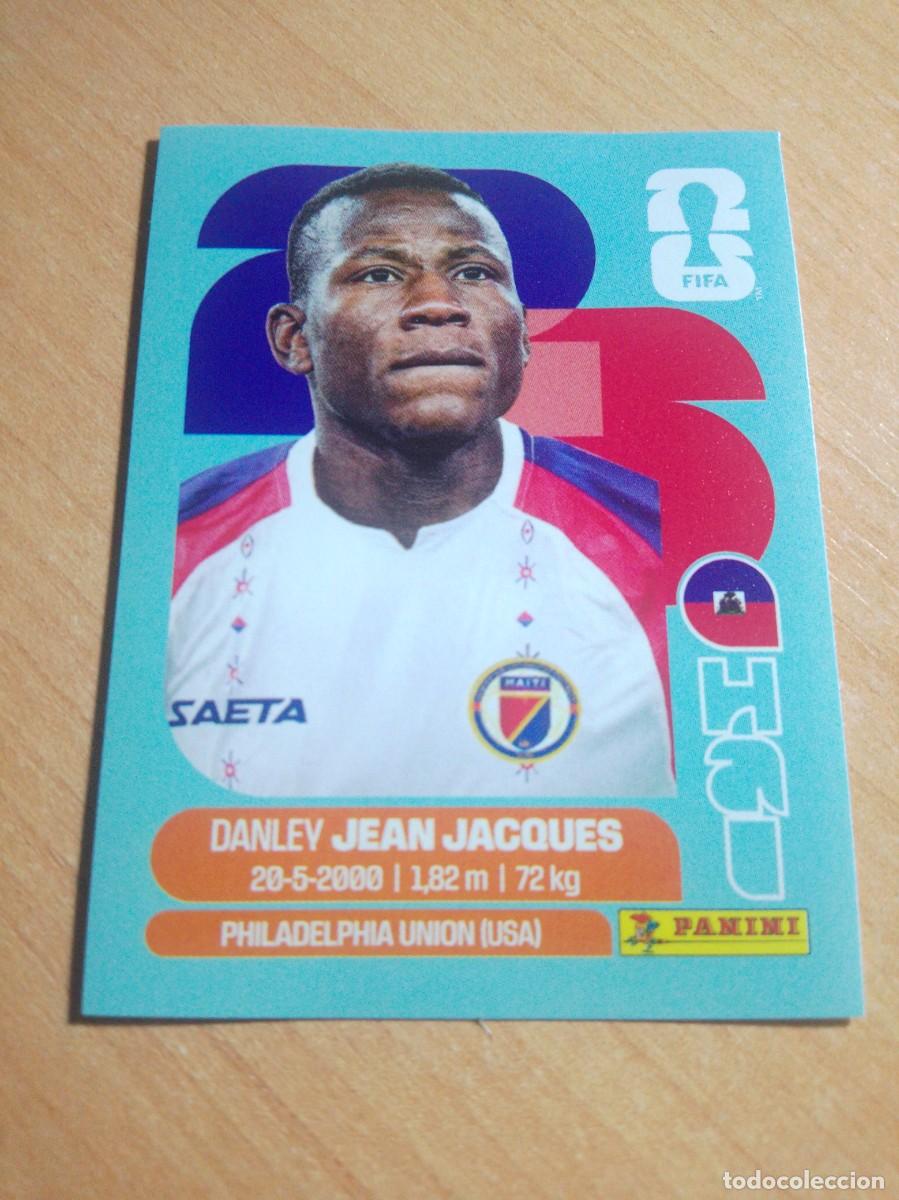 Cromos de f&uacute;tbol: JEAN JACQUES 11 HAIT&Iacute; HAI 11 MUNDIAL FIFA WORLD CUP 2026 26 PANINI STICKERS NUEVO