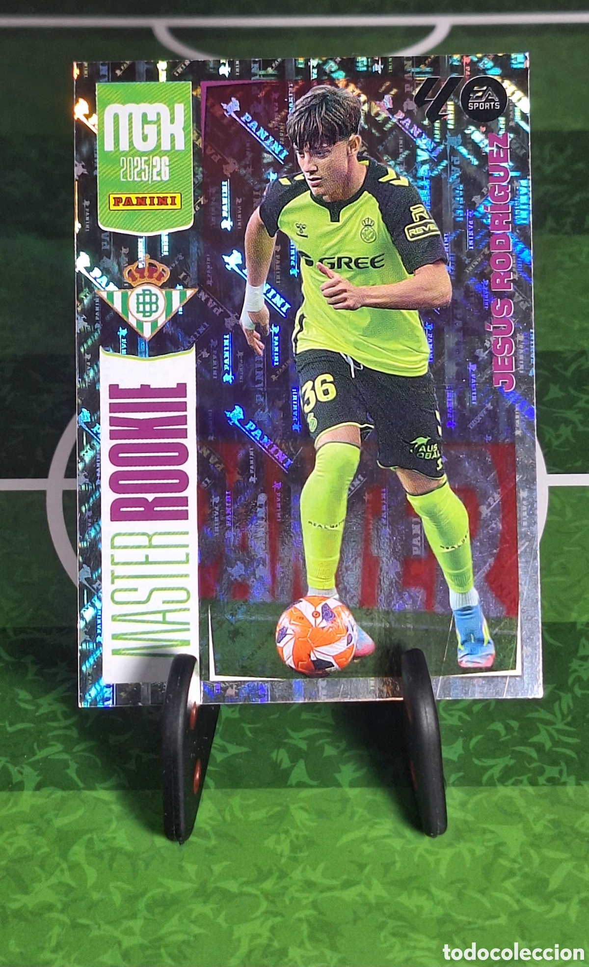Cromos de f&uacute;tbol: JESUS RODRIGUEZ MASTER ROOKIE #415 MGK 2025/2026
