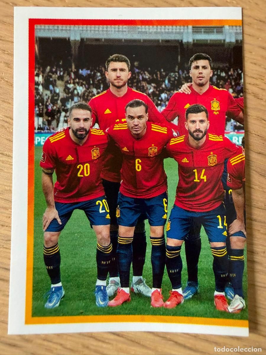 Cromos de f&uacute;tbol: 3 PLANTILLA PARTE 1 LOS IDOLOS DE LA ROJA CRACKS CARREFOUR ESPA&Ntilde;A MUNDIAL 2022 22 SIN PEGAR PANINI